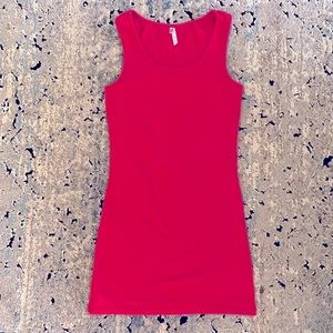 BKE racer back tank. Red. Size small.